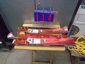 Qty of 3 new 21� Craftsman dethatcher blades. As shown.