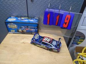 New in box Daytona 500 124 scale track car. As shown.