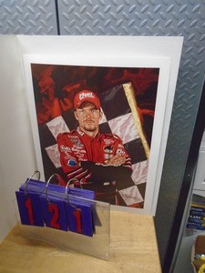 Portrait of Dale Jr. As shown.
