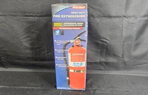 lot 55 image: First Alert Heavy Duty Fire Extinguisher with Mounting Bracket