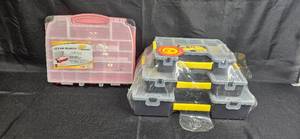 lot 68 image: Set of Plano LockJaw Organizer and Storage Boxes