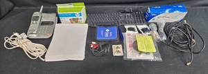 lot 151 image: Assorted Office and Tech Supplies with HP Photo Value Pack