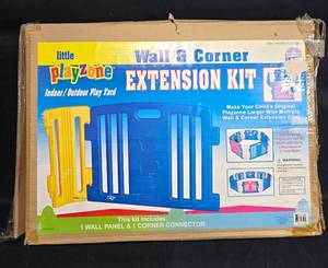 lot 169 image: Little Playzone IndoorOutdoor Play Yard Extension Kit