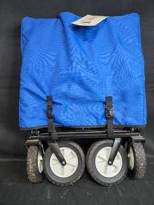 lot 199 image: Collapsible Foldable Wagon with Large Wheels