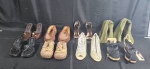 lot 97 image: Collection of 6 Pairs of Mixed Womens Footwear in Various Styles