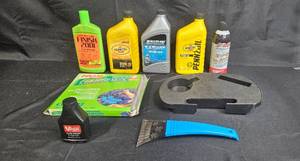 lot 117 image: Collection of Automotive Fluids and Accessories - quantities unverified