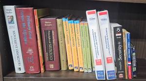 lot 131 image: Collection of Medical and Technology Books with Fiction Titles