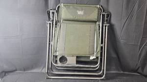 lot 150 image: Timber Ridge Folding Recliner Outdoor Chair