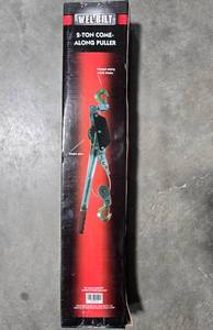 lot 233 image: Wel-Bilt 2-Ton Come-Along Puller with Safety Hooks - new in orig pkg
