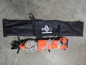 lot 238 image: Portable Bownet Soccer Goal Set with Carrying Bag - all pieces unverified