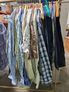 lot 249 image: Collection of Mens Dress Shirts in Various Sizes and Styles