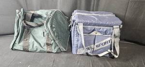 lot 252 image: Set of 2 Duffel Bags with Multiple Compartments