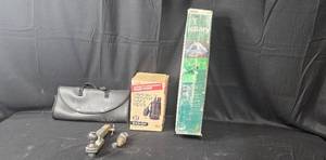 lot 270 image: Hillary Sleeps 3 Tent with Submersible Sump Pump and Hitch Accessories