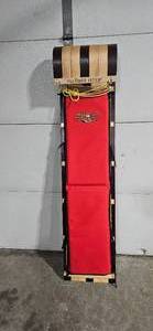 lot 273 image: Flexible Flyer Wood and Canvas Sled