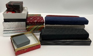 Seventeen Piece LOT - Seven Necklace Boxes, Ten Jewelry Gift Boxes.