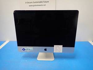 lot 6 image: Apple&nbspiMac18,1 A1418 AIO PC &nbspINTEL CORE I5-7360U 2.3 Ghz  8GB DDR4 SDRAM  1TB HDD  Includes IOS and power cable &nbspMajor scratches, minor blemishes and sticker residue