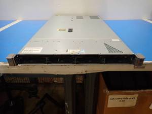 lot 67 image: HP&nbspStoreEasy 1430 Storage  Power Supply x2&nbspDPS 460EB A  RAID Card&nbspHP 4K1255  NIC&nbspHSTNS-BN62  CPU&nbspINTEL CORE I3-3220T 2.8 Ghz  8GB DDR3 ECC RAM  NO HDs  Includes power cables