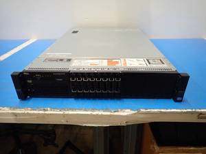 lot 75 image: Dell&nbspPowerEdge R720 Server  Power supply x2&nbspL1100E-S0  RAID Card&nbspPerc H710P Mini  NIC&nbspI350-t  CPU x2&nbspINTEL XEON E5-2665 0 2.4 Ghz  8GB DDR3 RAM (x24 sticks of RAM)  NO HDs  Includes power cables