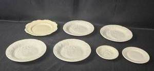 lot 20 image: Vintage Davenport Ironstone Plates