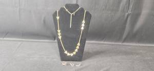 lot 49 image: Premier Designs Your Way Necklace & Crossover Ring Set