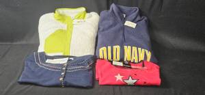 lot 71 image: Collection of 4 Ladies Tops - Old Navy Fleece and Norton McNaughton Shirts