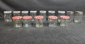 lot 10 image: Lot of JamJelly Jars with Lids
