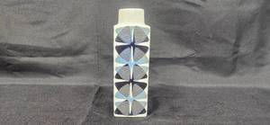 lot 234 image: Vintage Royal Copenhagen Stoneware Vase with Geometric Design