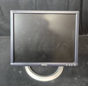 lot 23A image: Dell 17-Inch LCD Monitor with Stand and Cables untested