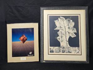 lot 384 image: Framed Artwork Collection with Honeywell Dedication Artwork