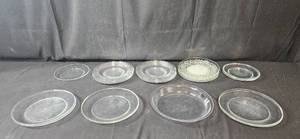 lot 321 image: Collection of Vintage Glass Dishes and Plates