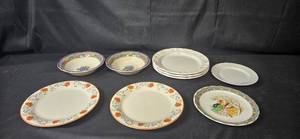 lot 322 image: Assorted Collection of Decorative Plates and Bowls