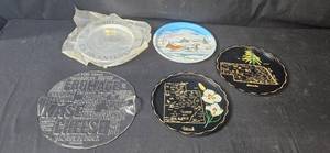 lot 325 image: Set of Decorative State Commemorative Plates