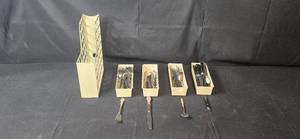 lot 328 image: Set of Assorted Cutlery with Beige Organizer