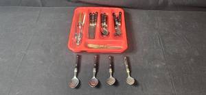 lot 365 image: Vintage Cutlery Set with Tray - Pieces
