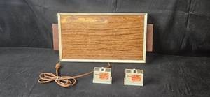 lot 367 image: Vintage Honeywell Electric Wall Heater with Thermostat Control