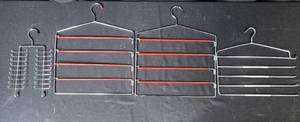 lot 434 image: Assorted Multi-Layer Metal Hangers