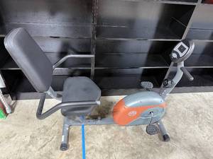 lot 391 image: Marcy Recumbent Exercise Bike by Impex Inc.