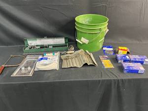 lot 475 image: Assorted Tool Set with Drill Bits, Ratchet Set, and Accessories