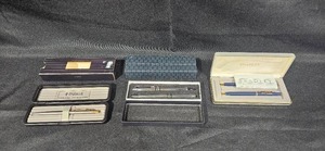 lot 523 image: Set of 3 Vintage Pen and Pencil Sets in Original Cases