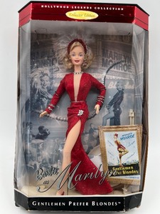 lot 4 image: Barbie as Marilyn Monroe Gentlemen Prefer Blondes Collector Edition Doll