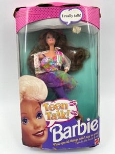 lot 15 image: Teen Talk Barbie Doll - Talking Feature, Boxed