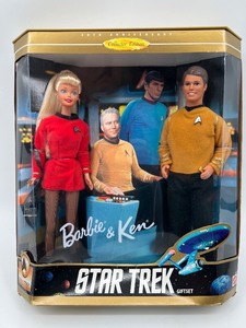 lot 32 image: Barbie & Ken Star Trek 30th Anniversary Collector Edition Giftset