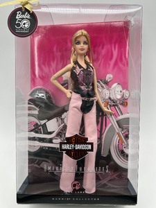 lot 34 image: Barbie Collector Edition Harley-Davidson Doll in Original Packaging