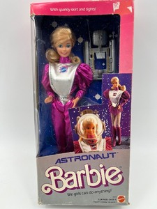 lot 38 image: Vintage Astronaut Barbie Doll with Sparkly Skirt and Tights