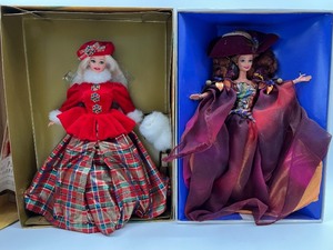 lot 48 image: Limited Edition Jewel Princess Barbie and Autumn Glory Barbie Dolls