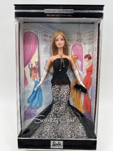 lot 50 image: Society Girl Collectible Barbie Doll by Mattel