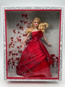 lot 65 image: 2012 Holiday Barbie Doll in Collectors Edition Box