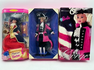lot 71 image: Set of 2 Collector Edition Barbie Dolls Patriot Barbie and Limited Edition George