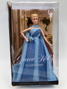 lot 104 image: Grace Kelly Barbie Doll To Catch A Thief Pink Label Collector