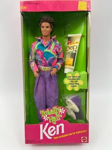 lot 115 image: Totally Hair Ken Doll with Styling Gel and Accessories